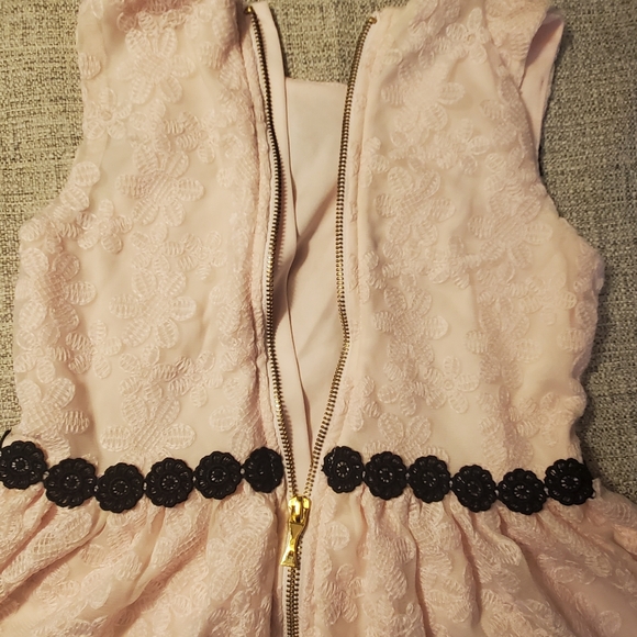 Kate Spade New York Girls' Floral Mesh Dress - Picture 4 of 7